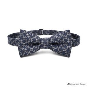 SULKA Adjustable Silk Bowtie Made in France